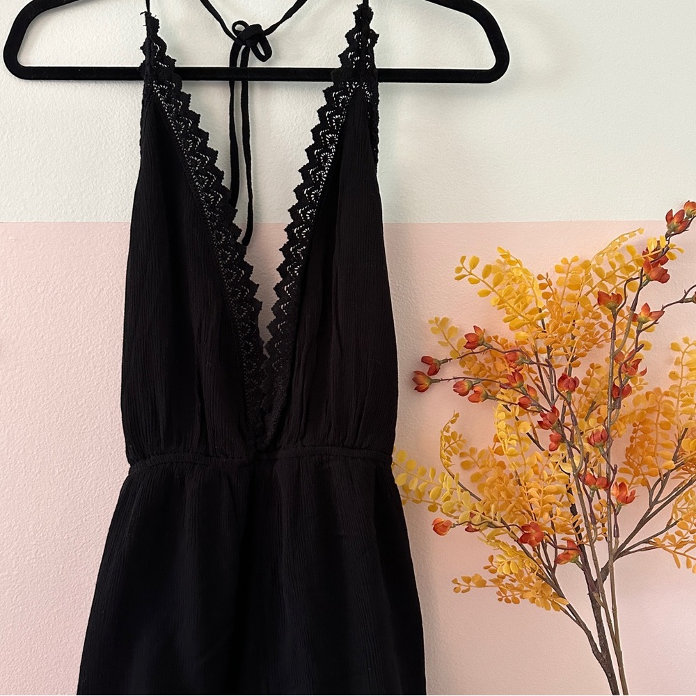 Kendall and Kylie Black Romper